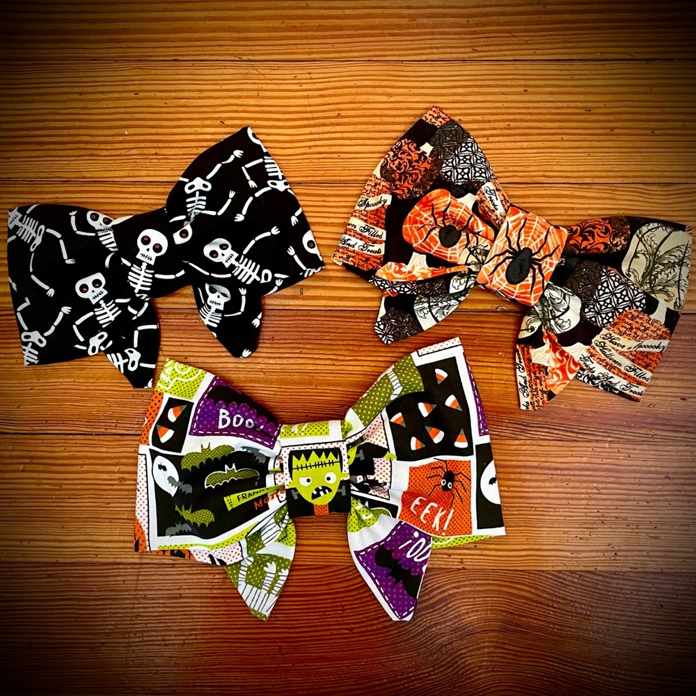 Handmade Girl Halloween Hair Bow